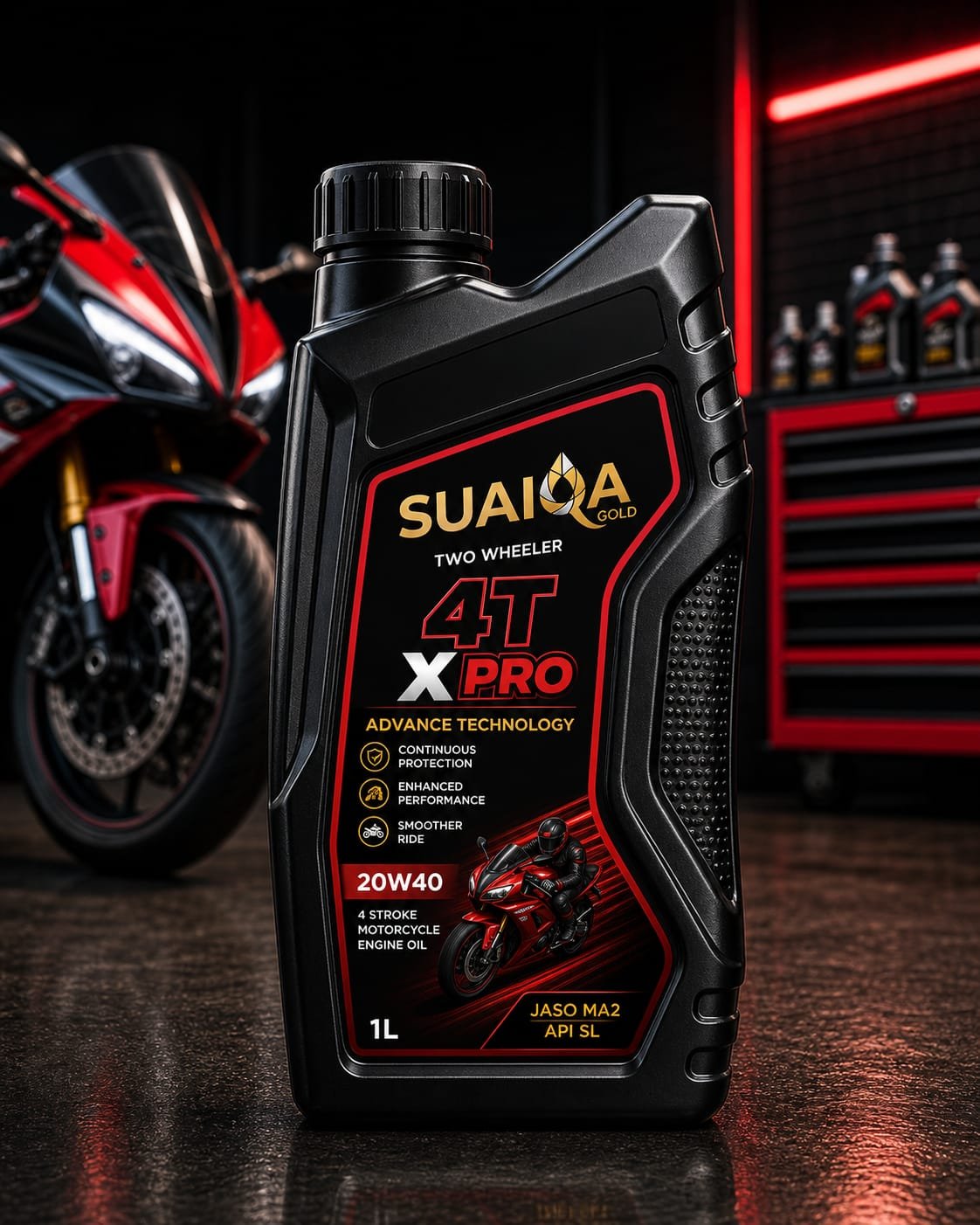 Suaiqa Gold 4T X PRO 20W-40